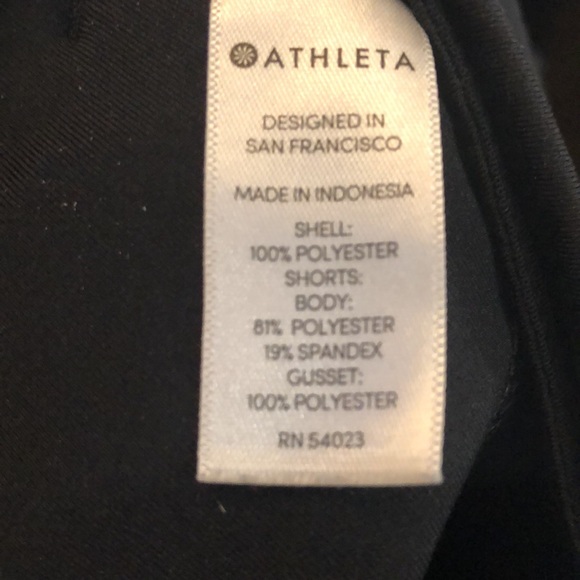 Athleta Laser and Mesh Run Skort in Black Size Small - Picture 5 of 12